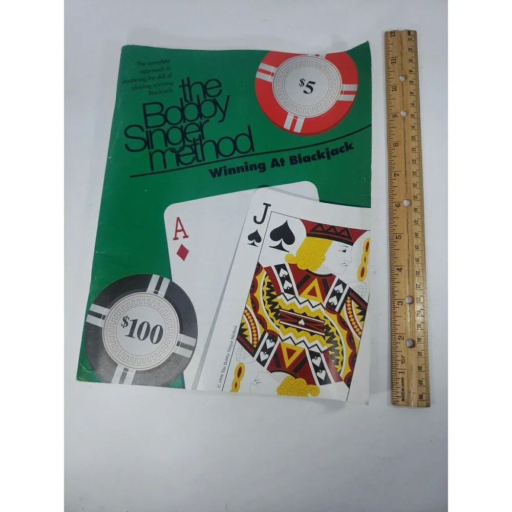 Bobby Singer Method Book Winning At Blackjack Vintage 1998 Collectible